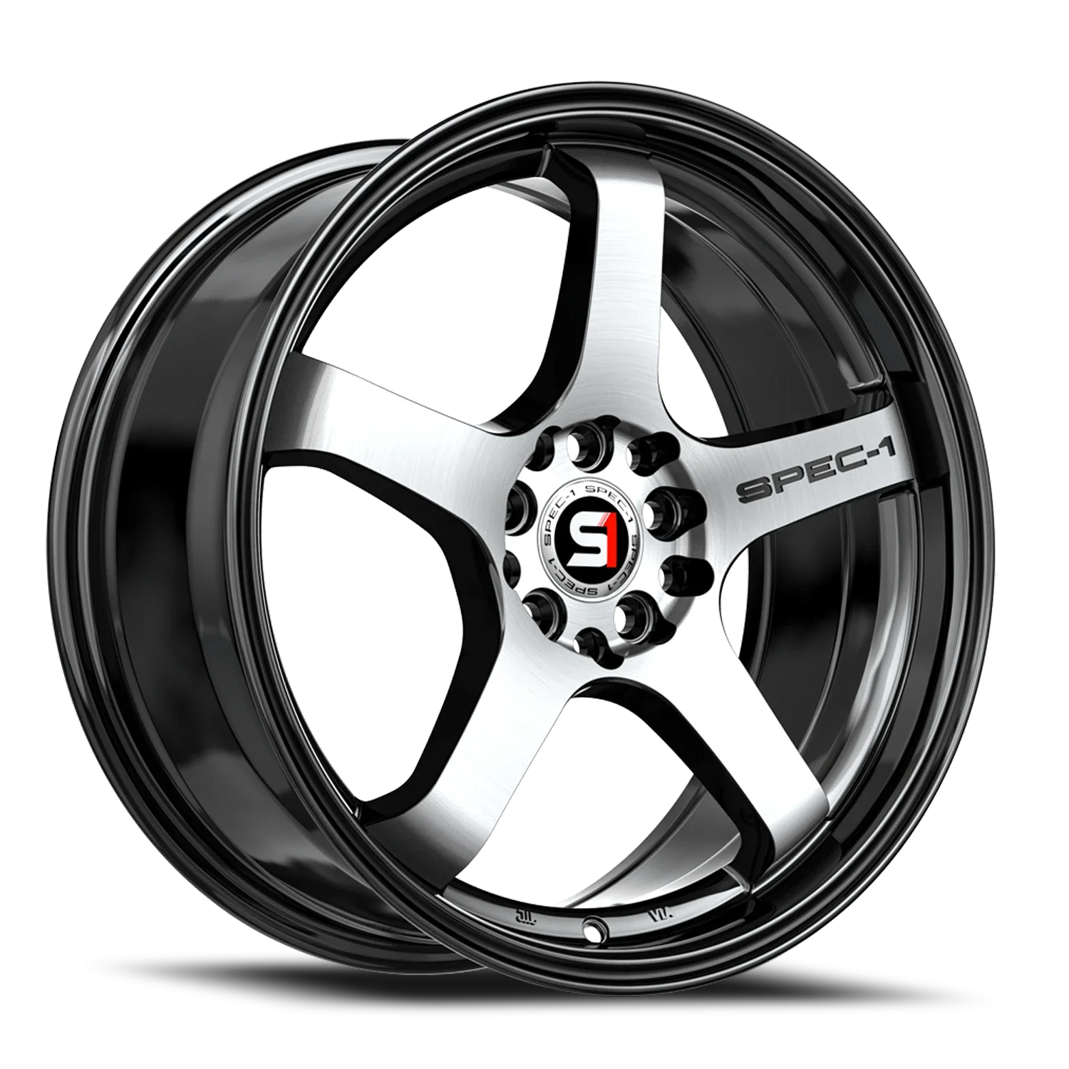 Spec-1 SPT-31 18x8.5 5x114.3/5x120 +38 Black