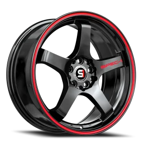 Spec-1 SPT-31 18x8.5 5x114.3/5x120 +38 Black