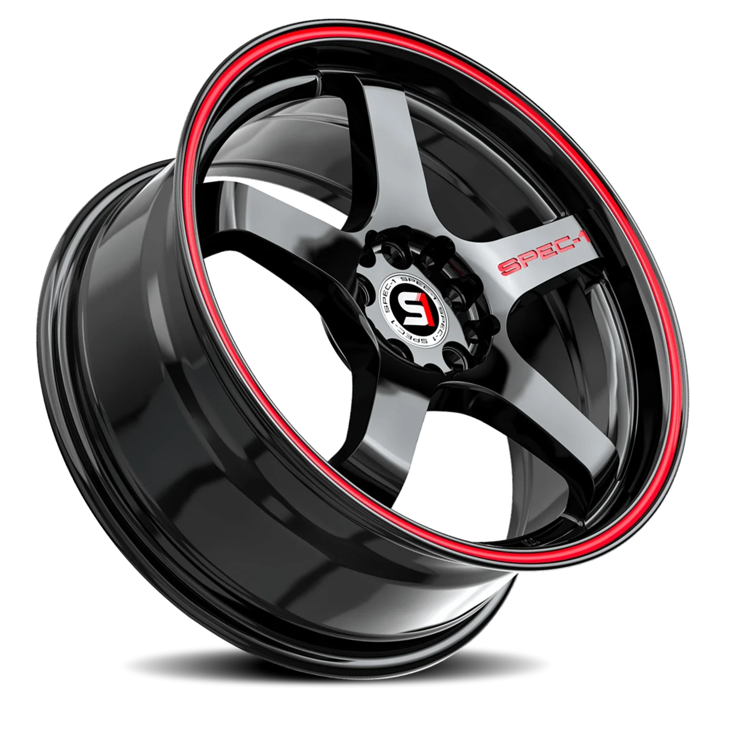 Spec-1 SPT-31 20x9 5x112/5x114.3 +38 Black - Image 2
