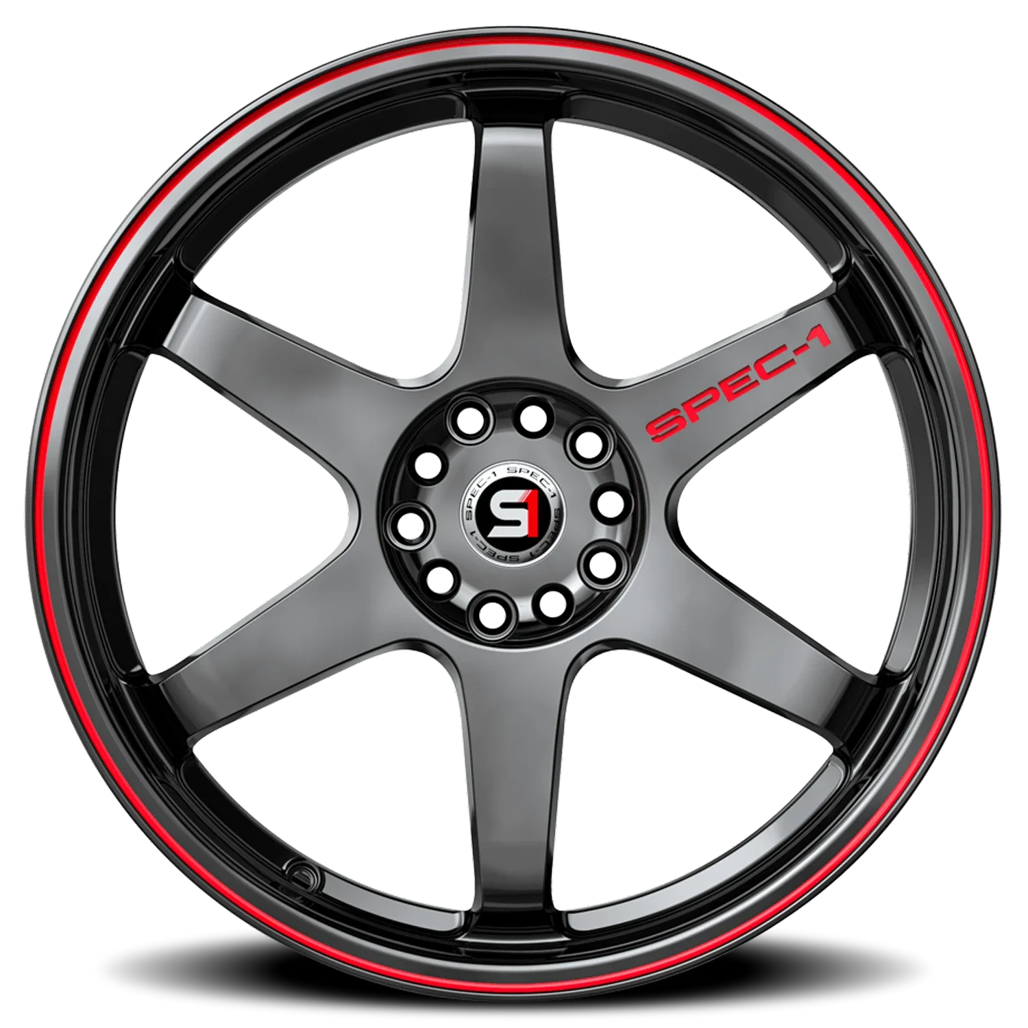 Spec-1 SPT-33 20x9 5x114.3/5x120 +38 Black - Image 3