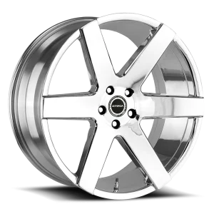 Strada Coda 22x9.5 6x139.7 +24 Chrome