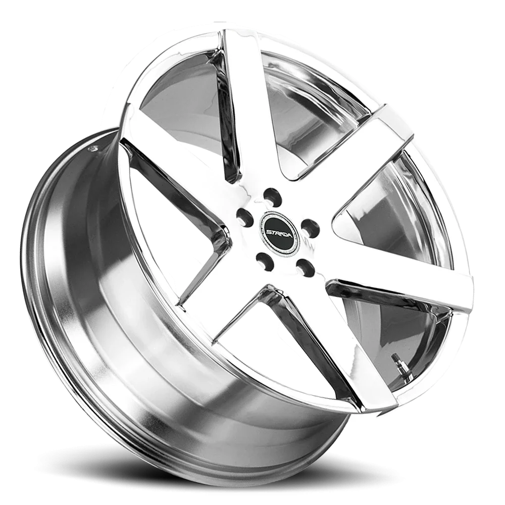 Strada Coda 22x9.5 6x139.7 +24 Chrome - Image 2