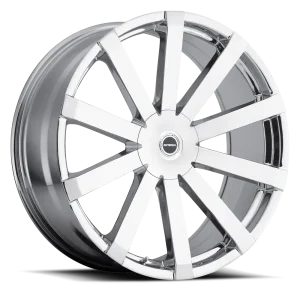 Strada Gabbia 24x10 6x135/6x139.7 +30 Chrome