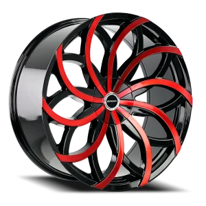 Strada Huracan 24x10 5x115/5x120 +15 Black