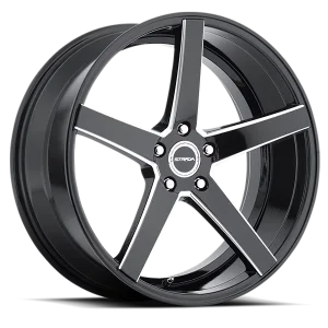 Strada Perfetto 24x10 5x127 +25 Black