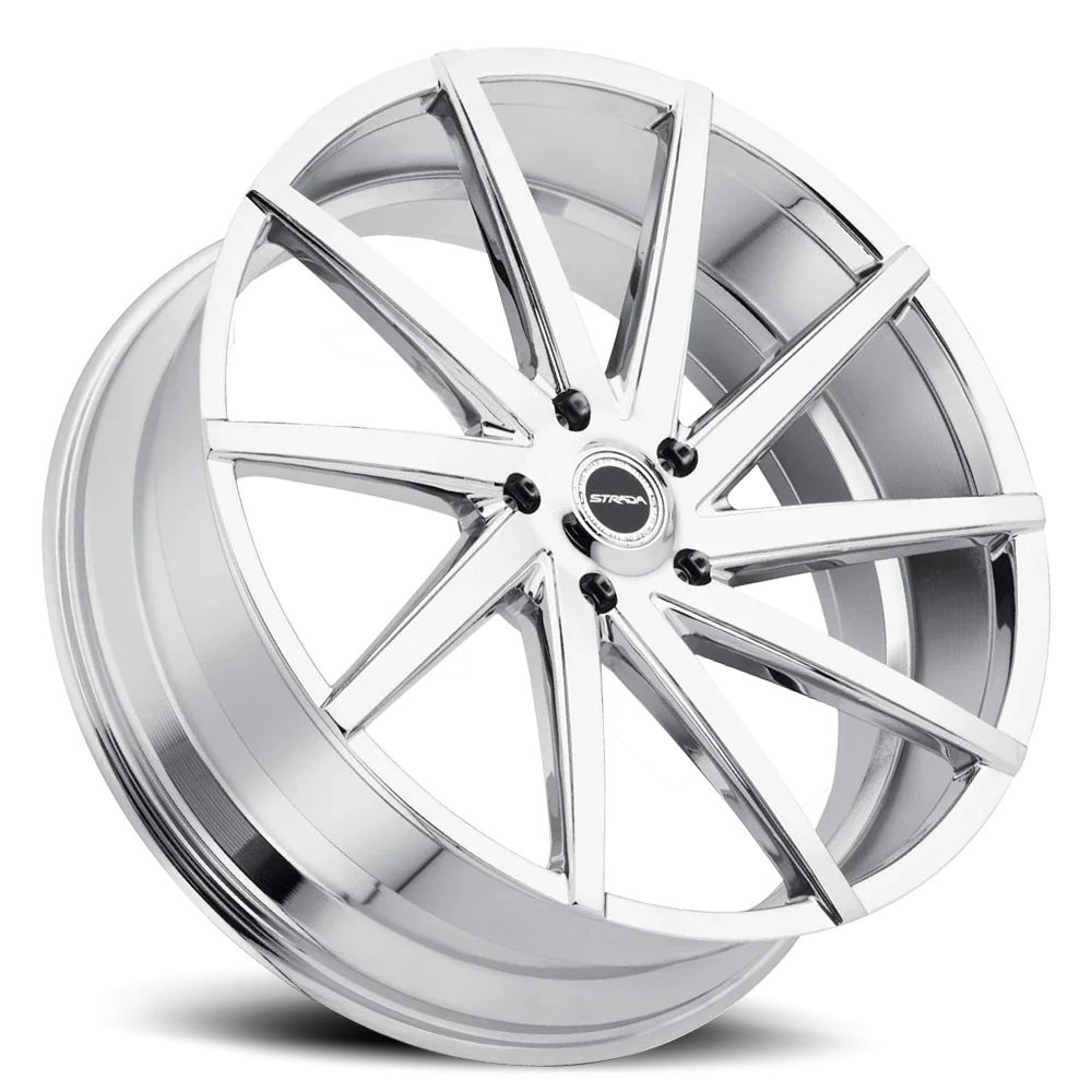 Strada Sega 20x8.5 5x114.3 +35 Chrome - Image 2