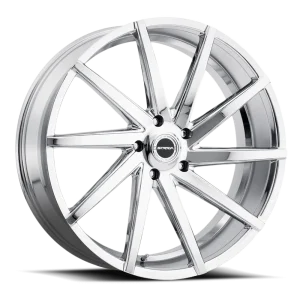 Strada Sega 22x9 6x139.7 +24 Chrome