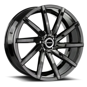 Strada Sega 22x9 5x114.3 +35 Black