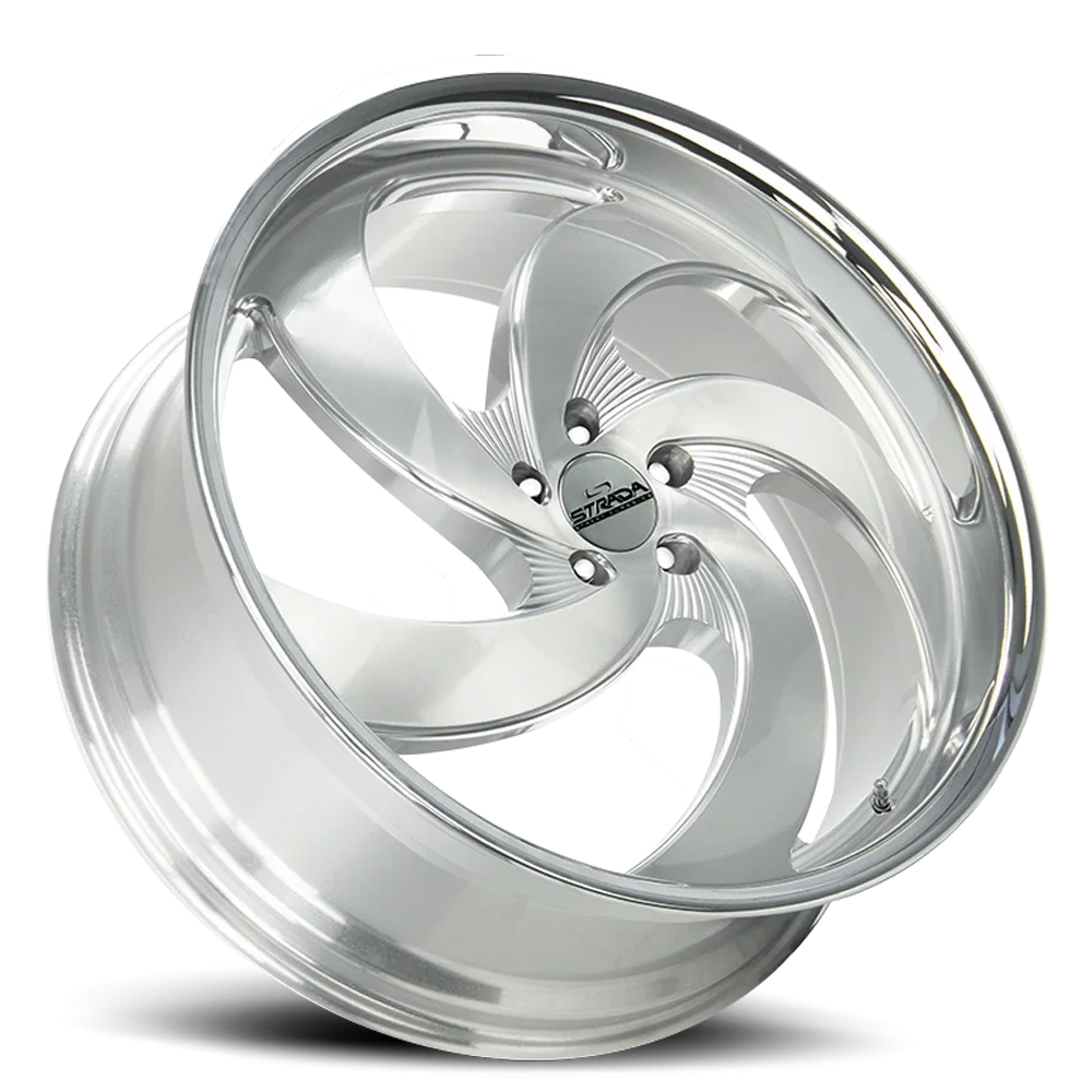 Strada Street Classics Retro 5 20x8.5 5x127 +15 Silver - Image 2