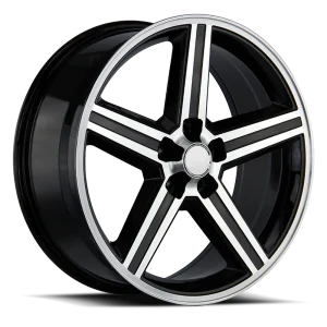 Strada Wheel Replicas IROC R148 GBM 20x8.5 5x120 +10 Black