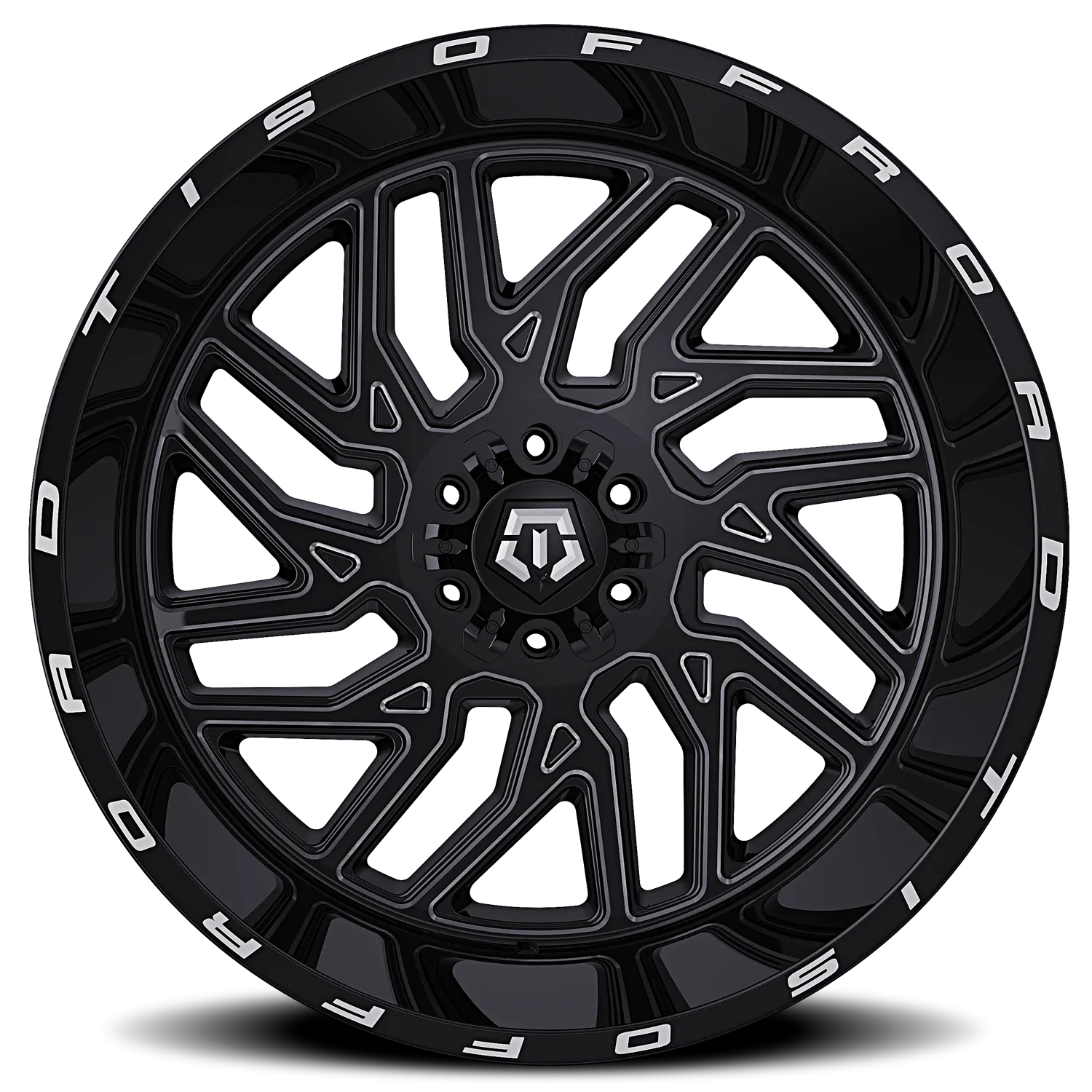TIS 544BM 22x10 6x135/6x139.7 -19 Black - Image 3