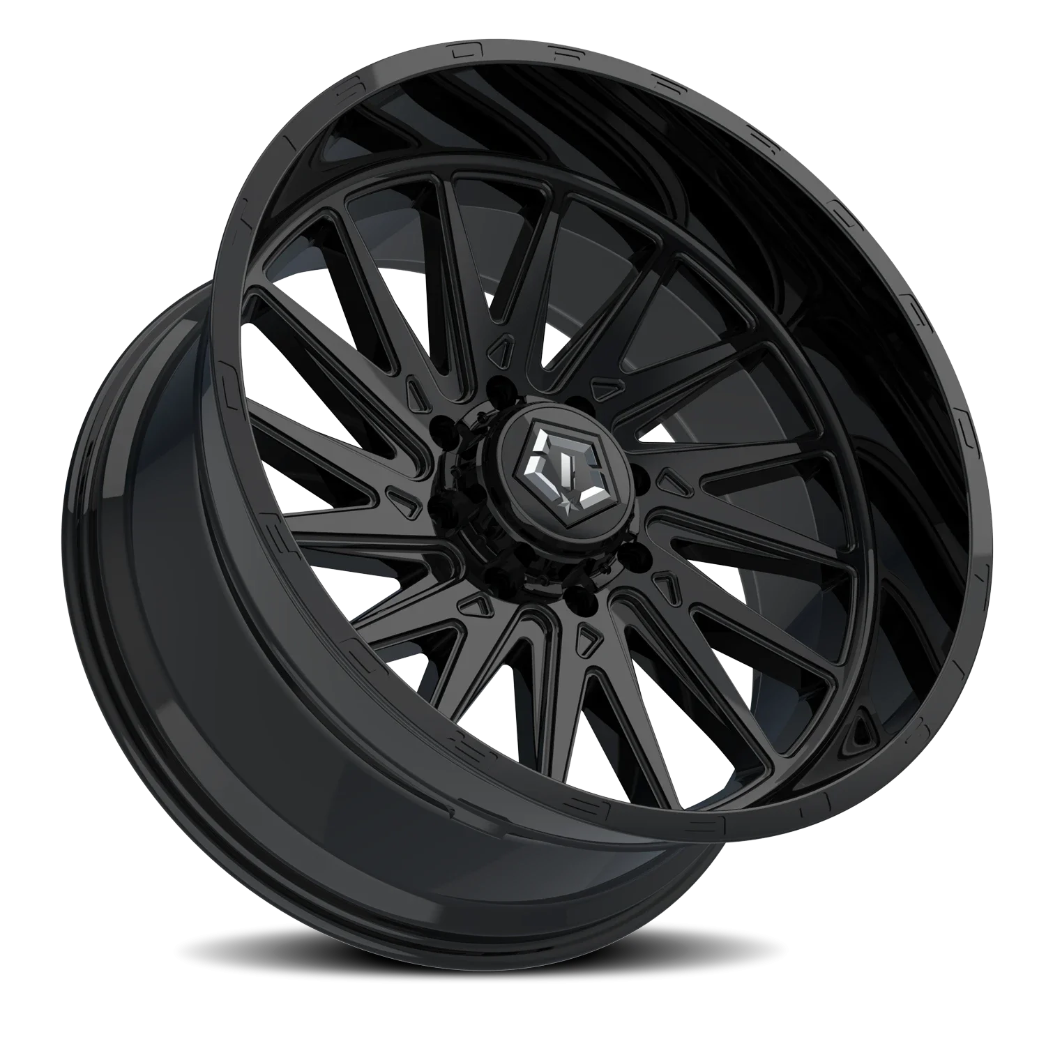 TIS 547B 24x14 6x135/6x139.7 -76 Black - Image 2
