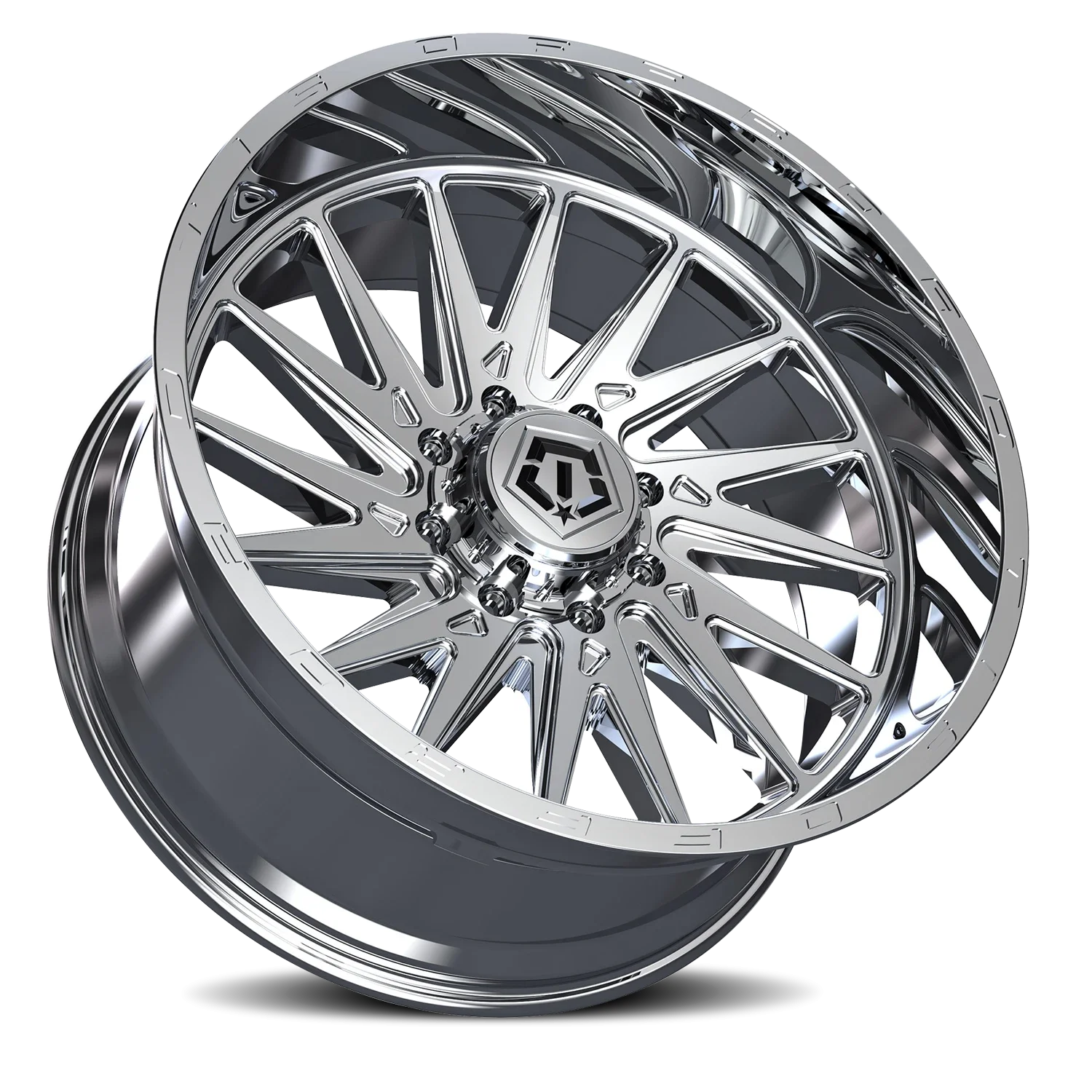 TIS 547C 24x14 8x170 -76 Chrome - Image 2