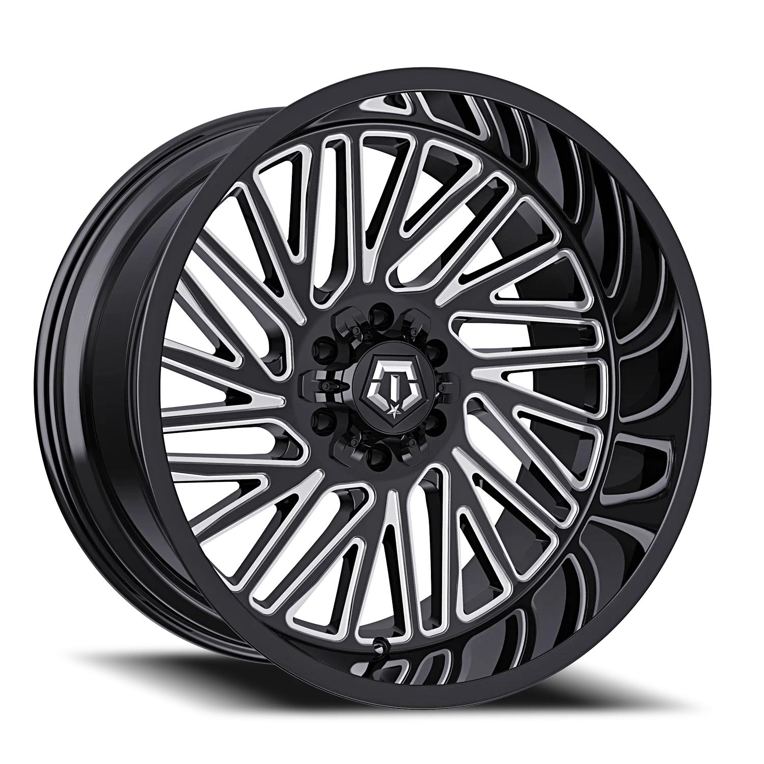 TIS 553BM 22x10 8x165.1 +10 Black