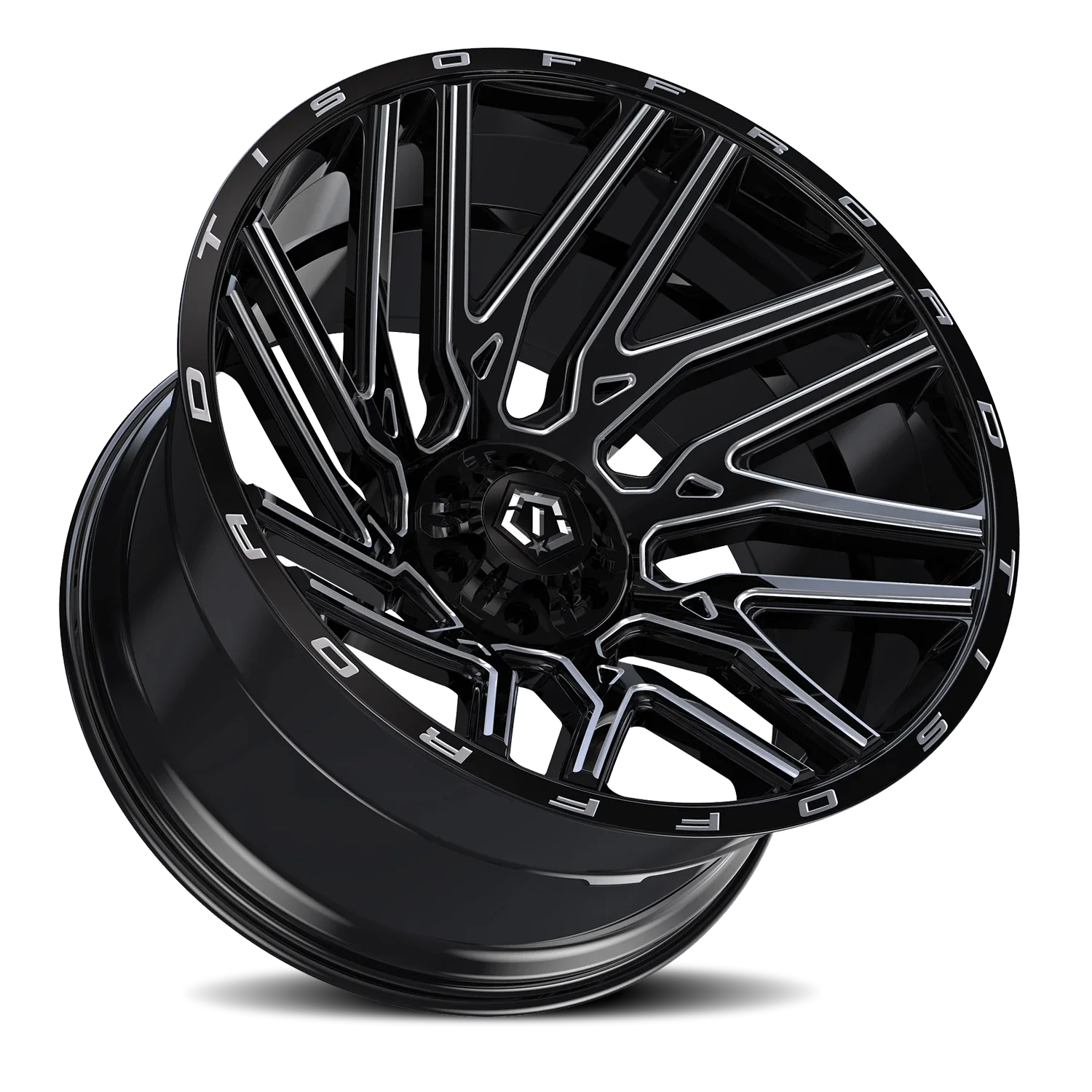 TIS 554BM 20x10 6x135/6x139.7 -19 Black - Image 2