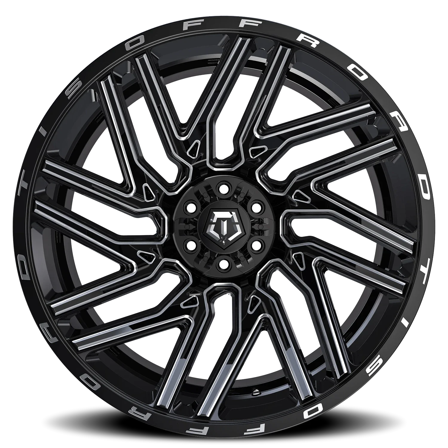 TIS 554BM 20x10 6x135/6x139.7 -19 Black - Image 3