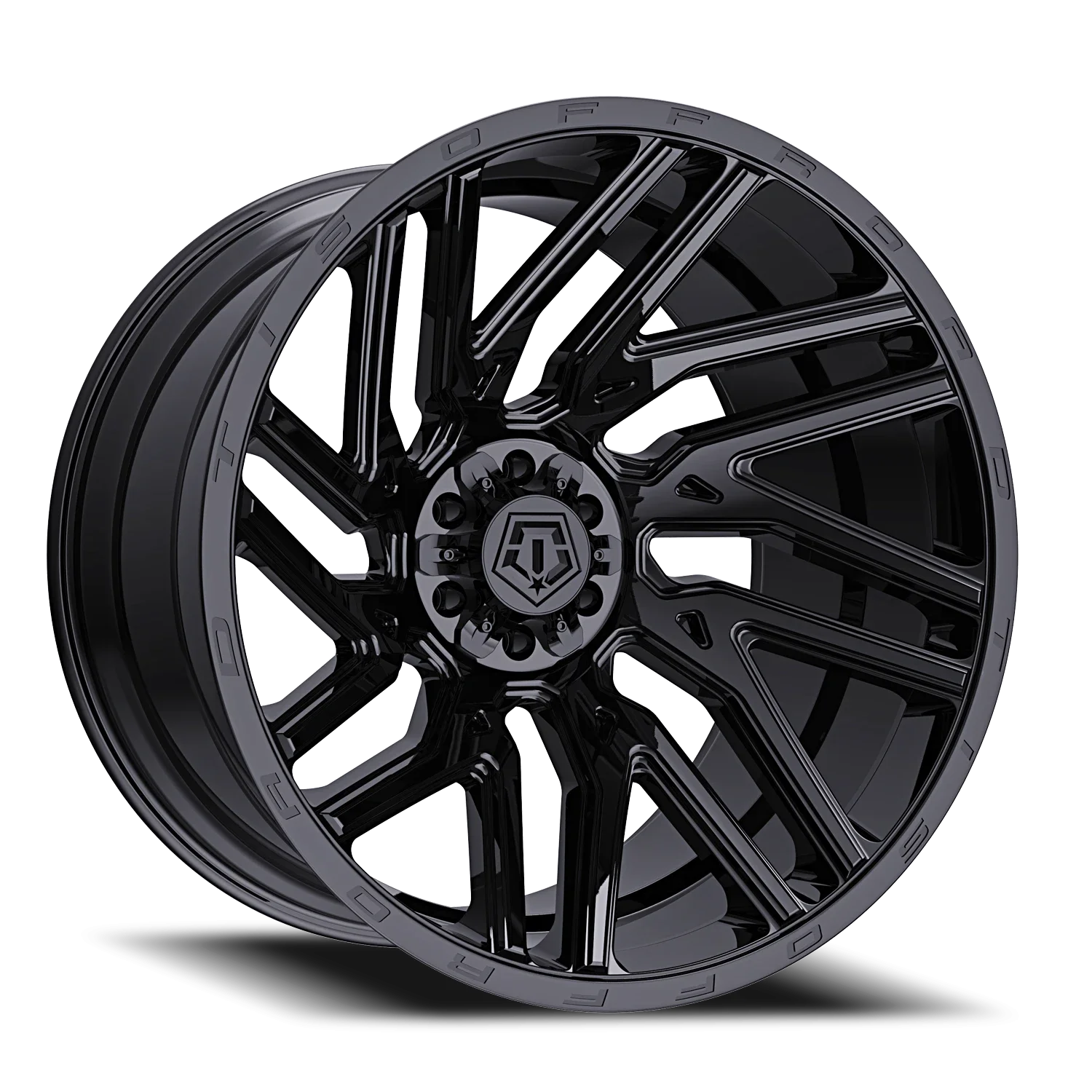 TIS 554B 22x10 6x135/6x139.7 -19 Black