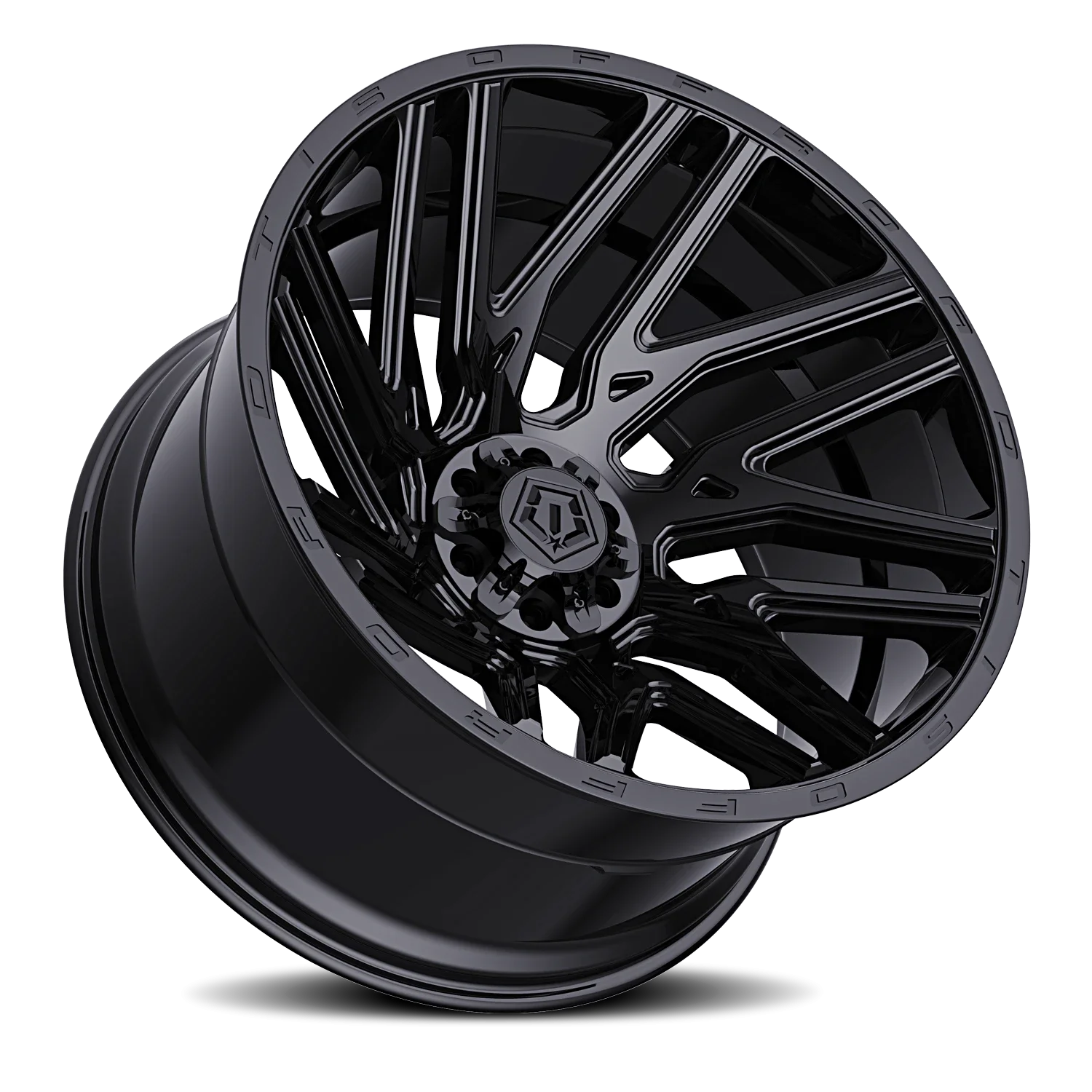 TIS 554B 22x10 6x135/6x139.7 -19 Black - Image 2