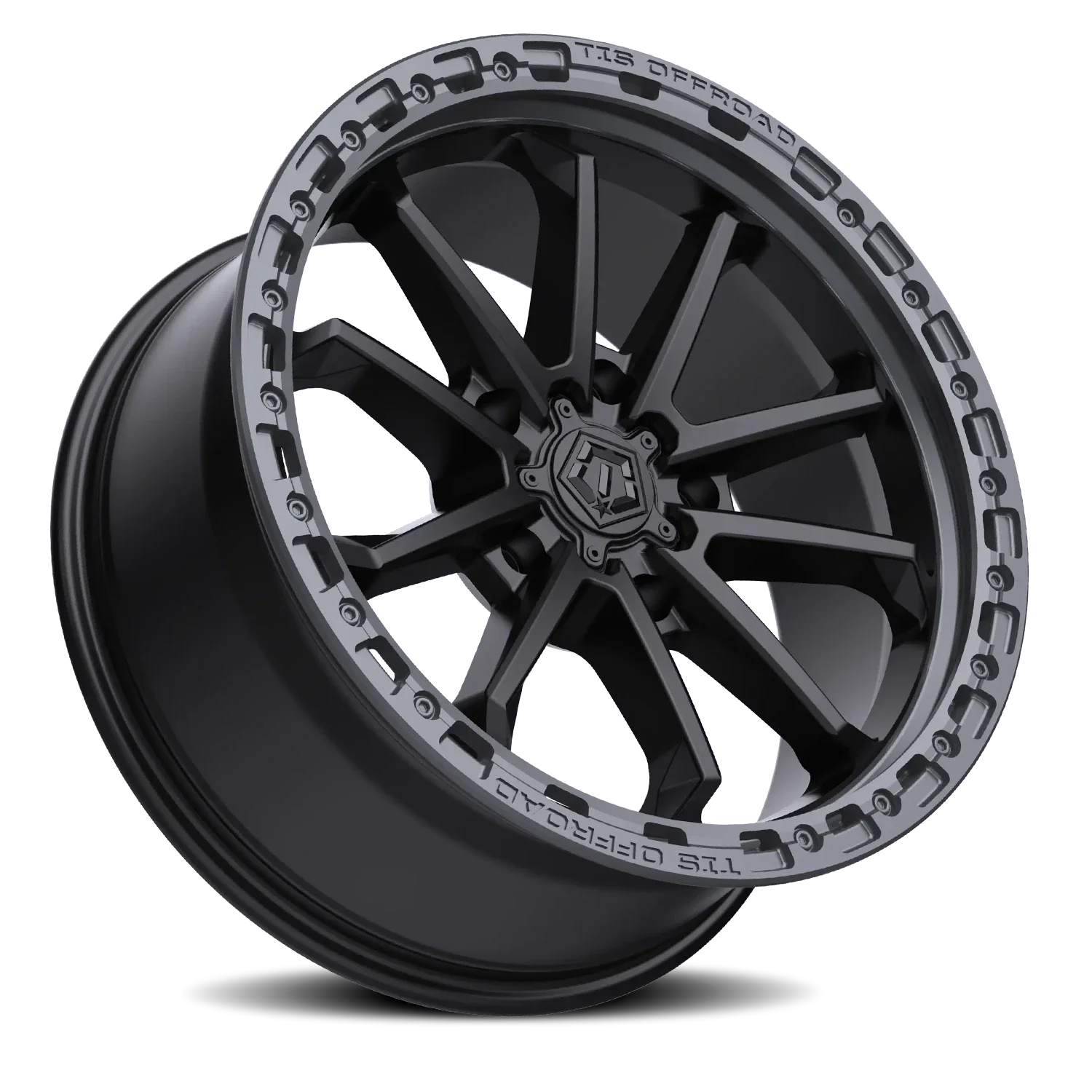 TIS 556BA 20x9 5x127 Black - Image 2