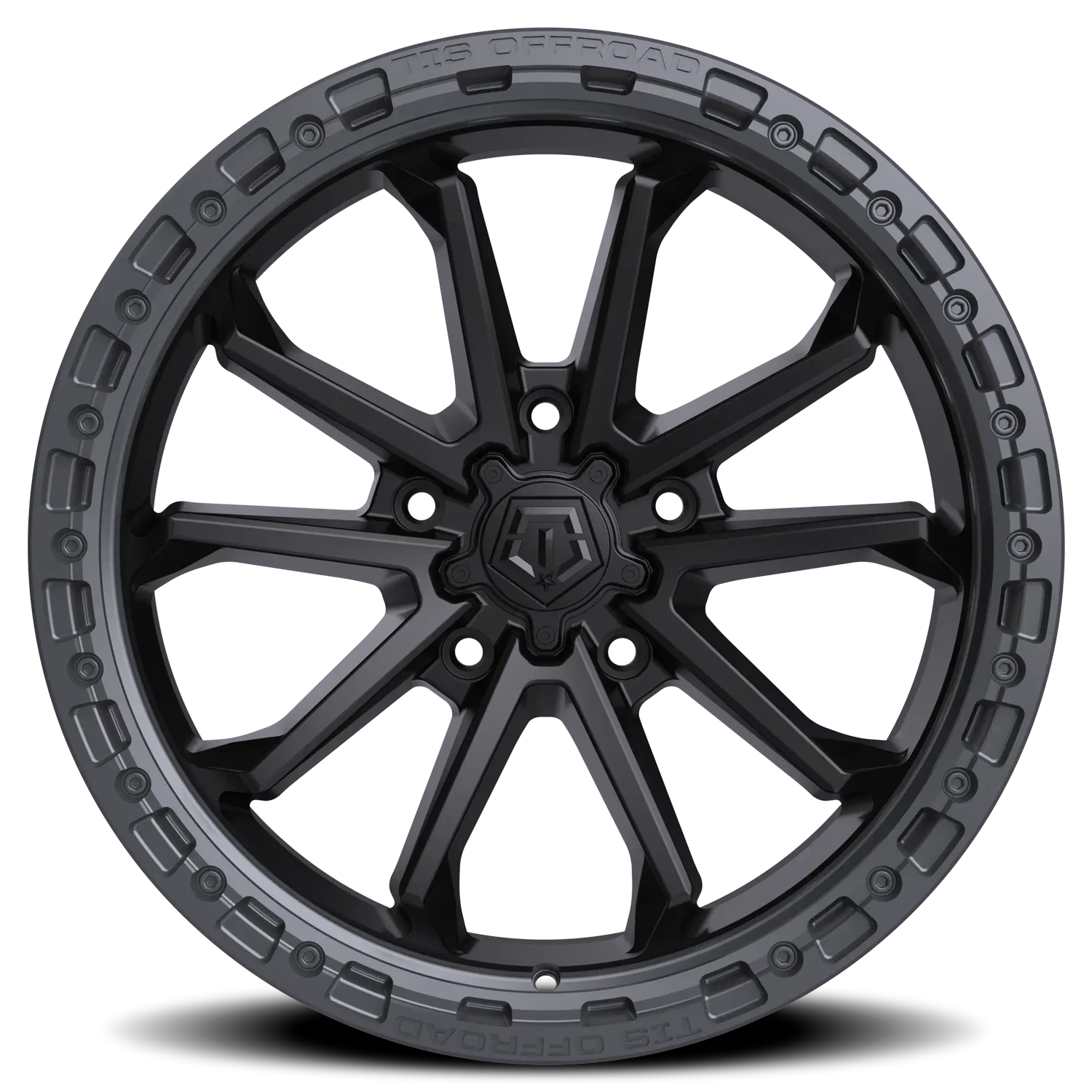 TIS 556BA 20x9 5x127 Black - Image 3
