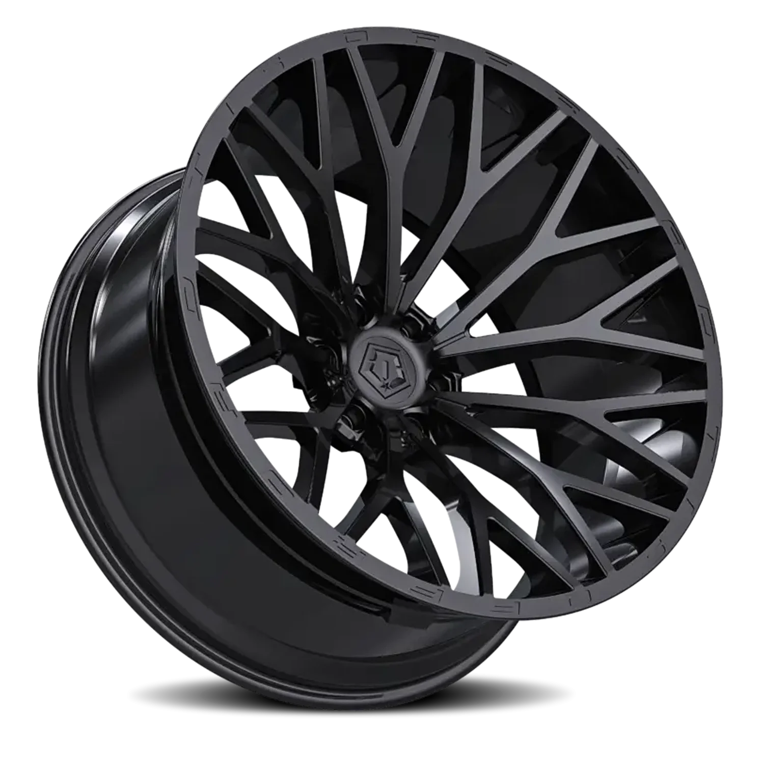 TIS 566B 20x12 6x139.7 -44 Black - Image 2