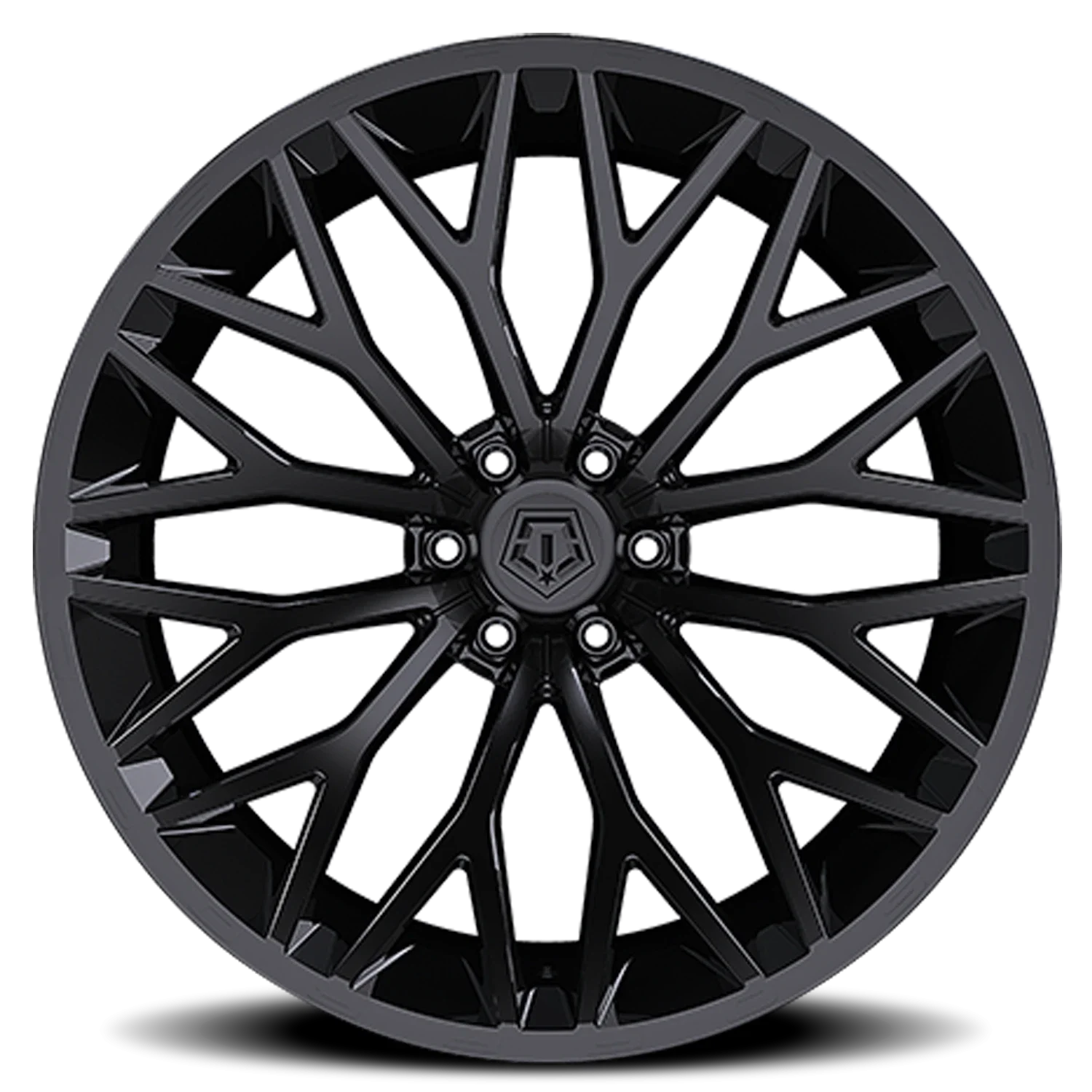 TIS 566B 20x12 6x139.7 -44 Black - Image 3