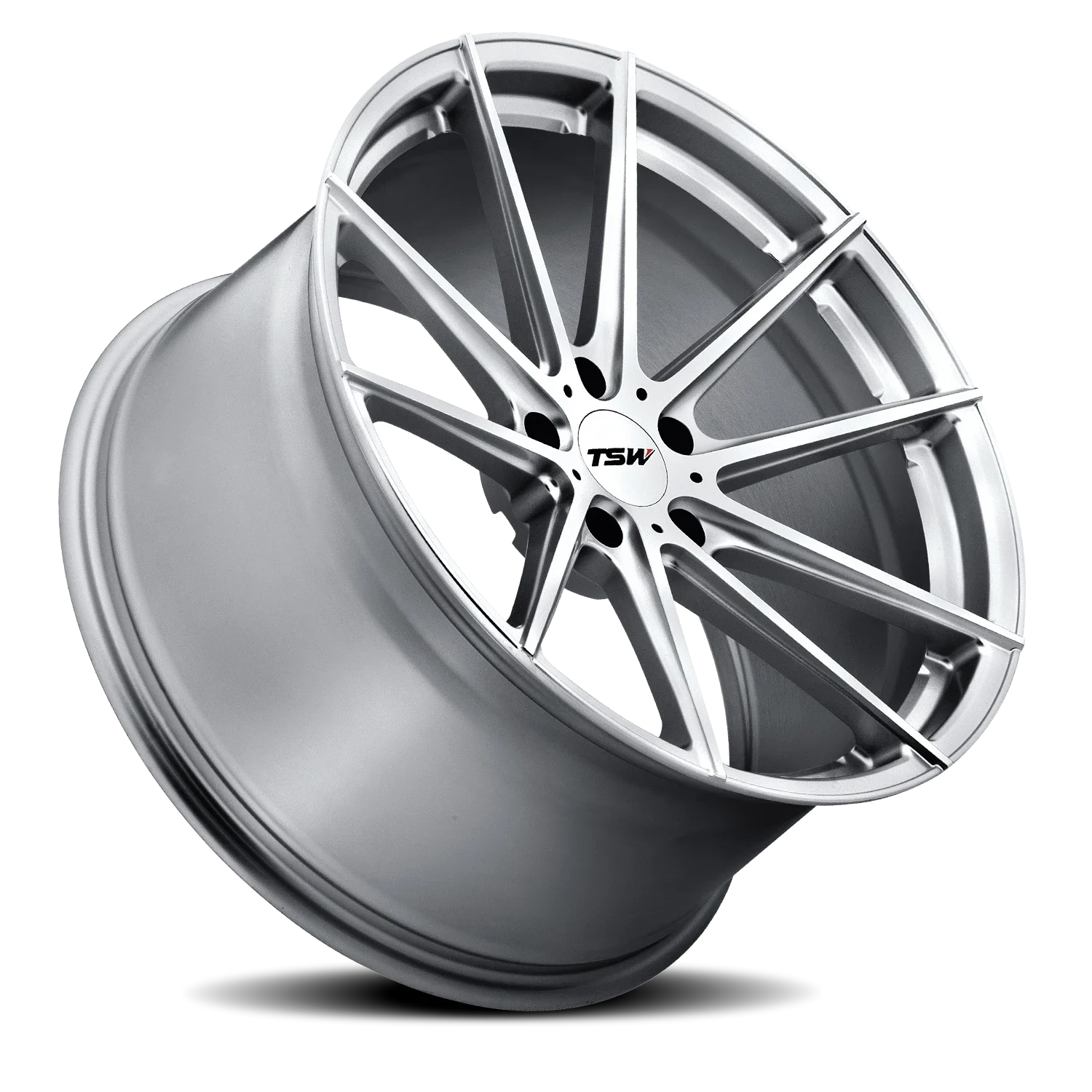 TSW Bathurst 19x9 5x120 +15 Silver - Image 2