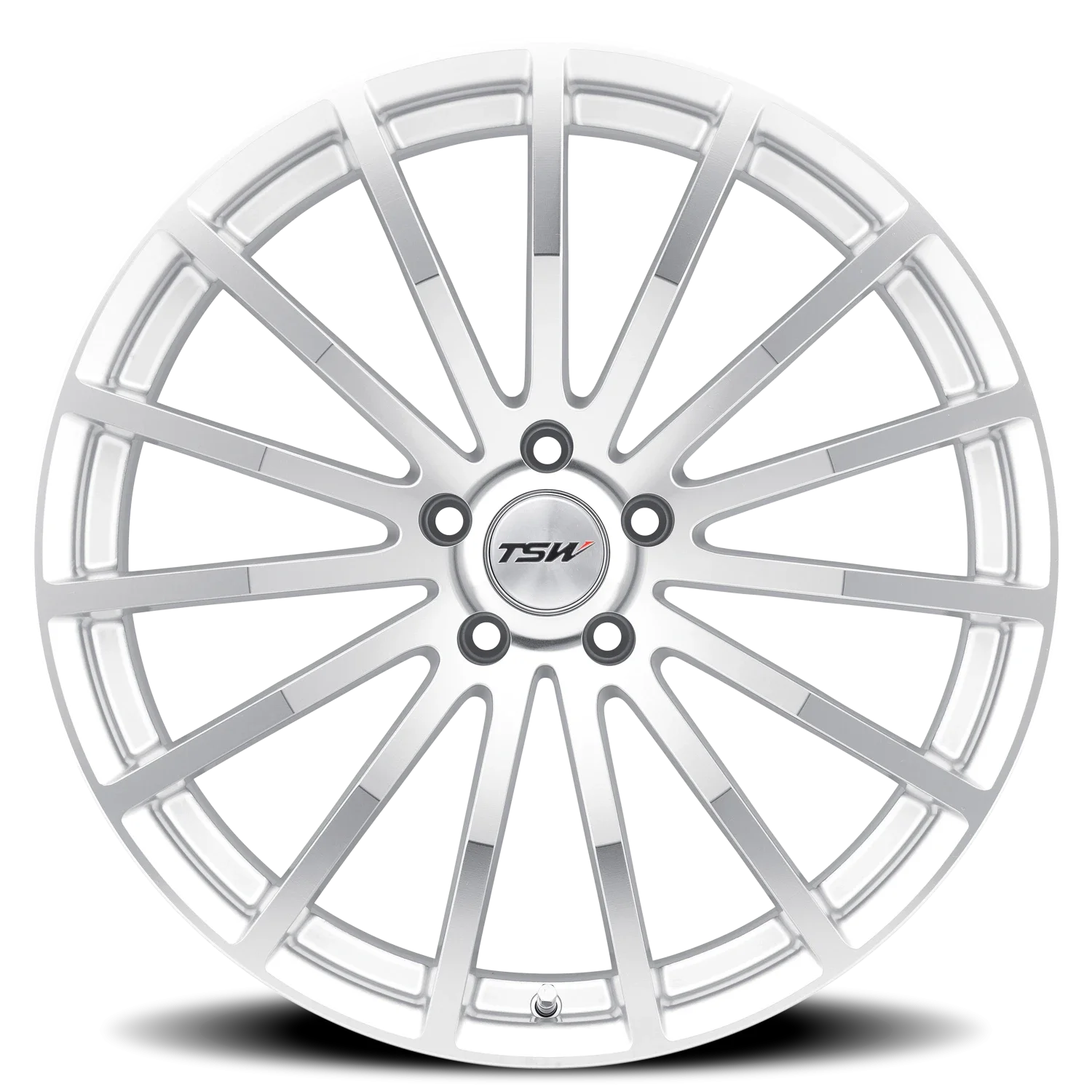 TSW Mallory 5 20x10 5x114.3 +25 Silver - Image 3