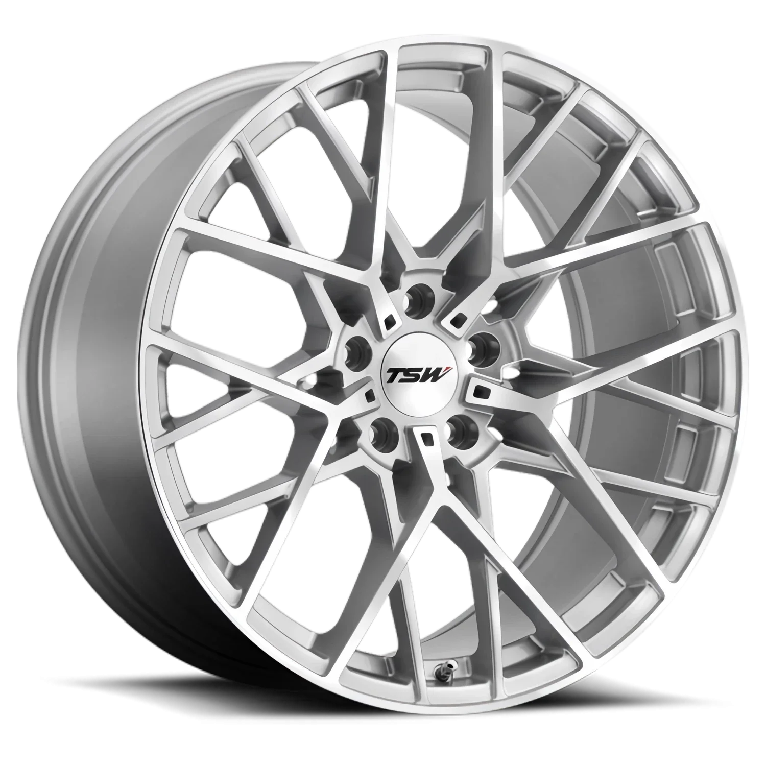 TSW Sebring 20x8.5 5x112 +20 Silver