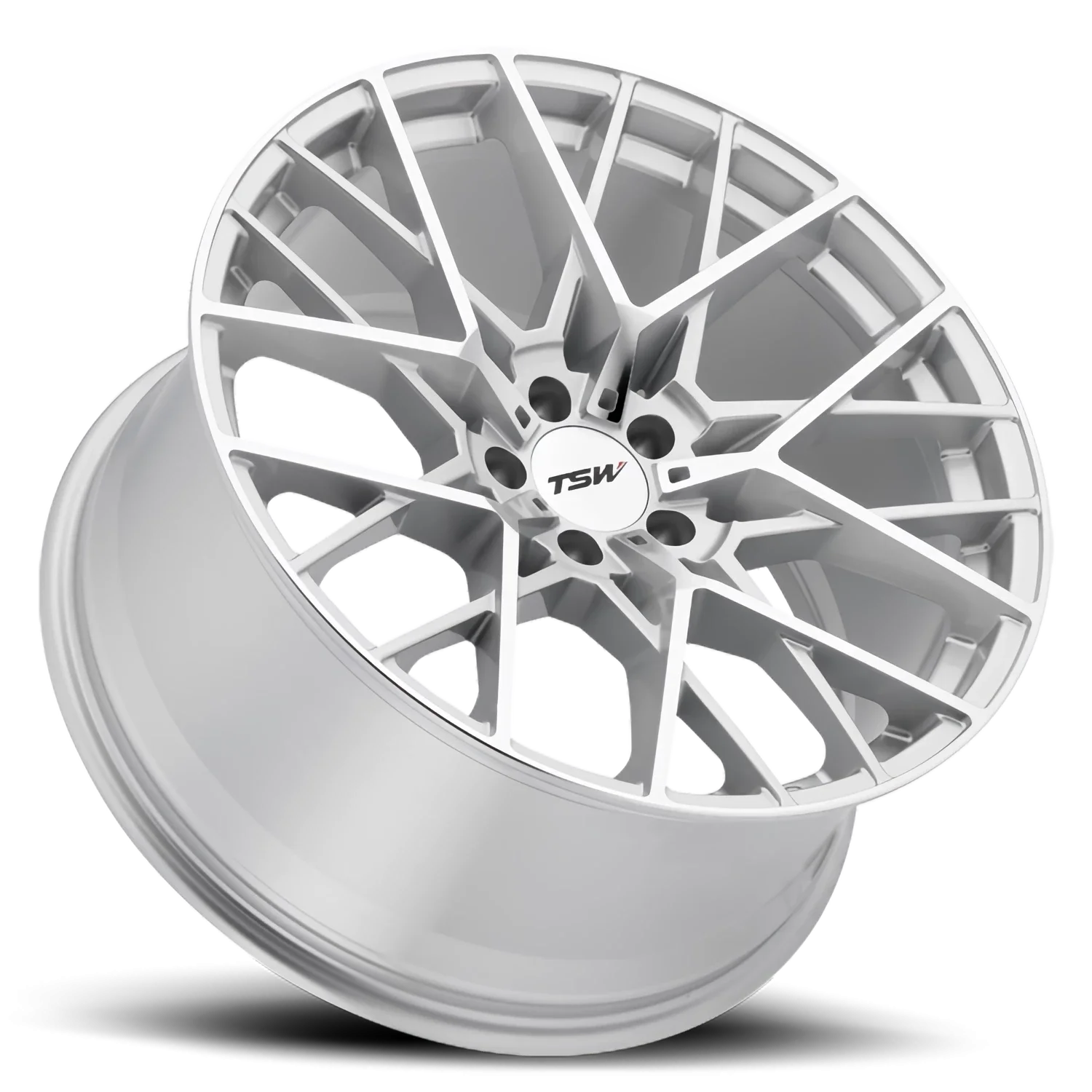 TSW Sebring 19x9.5 5x114.3 +20 Silver - Image 2