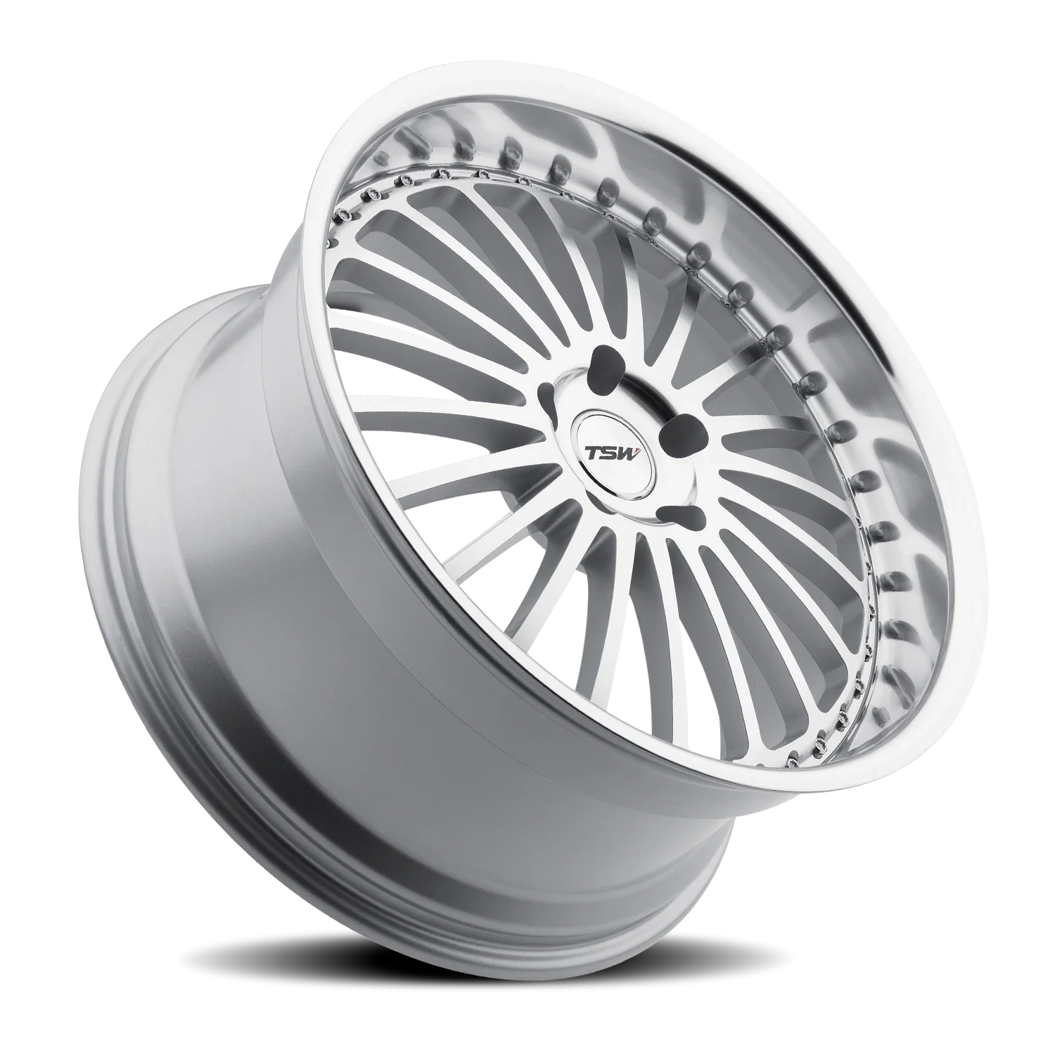 TSW Silverstone 22x9 5x120 +35 Silver - Image 2