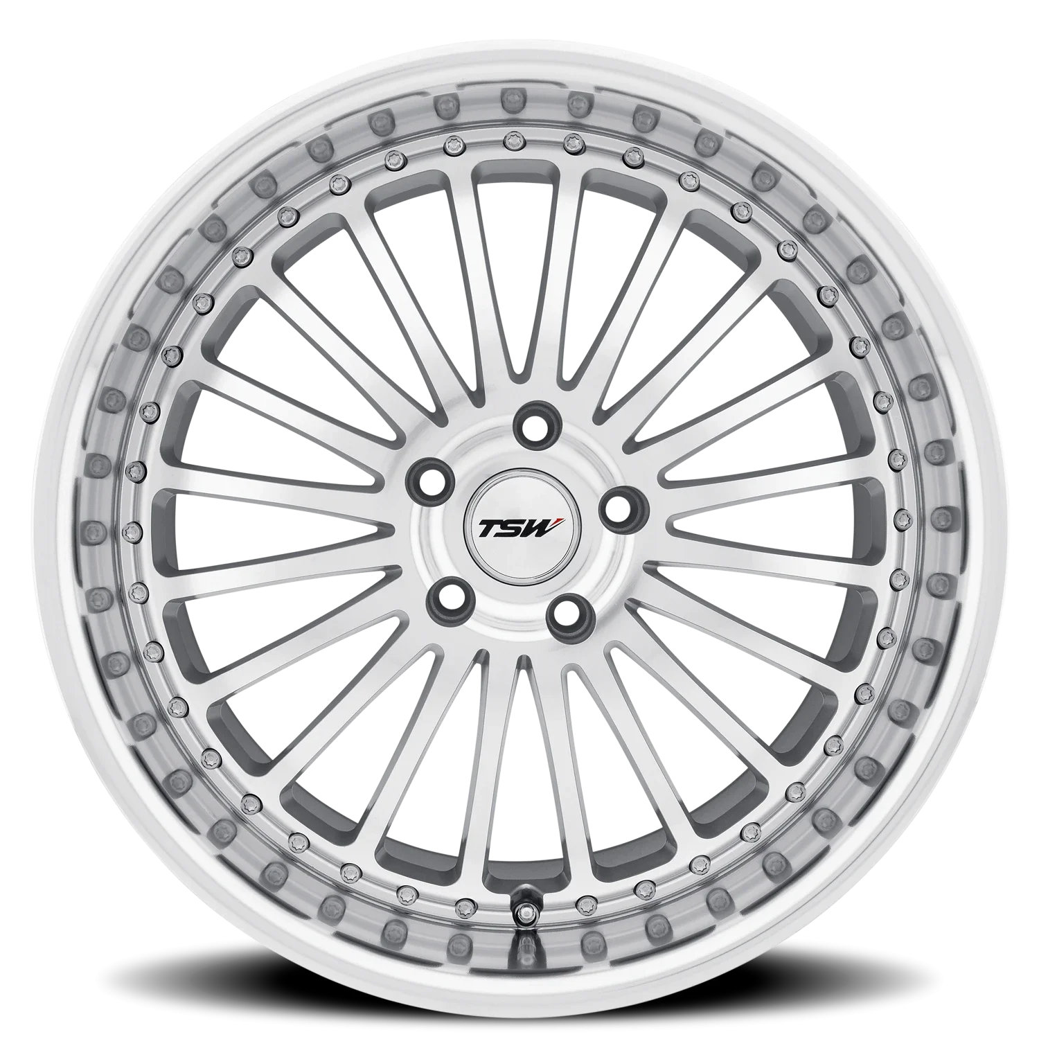 TSW Silverstone 22x9 5x120 +35 Silver - Image 3