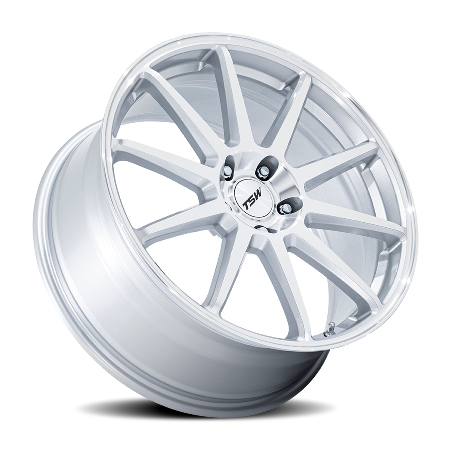 TSW Canard TW004 19x9.5 5x112 +40 Silver - Image 2