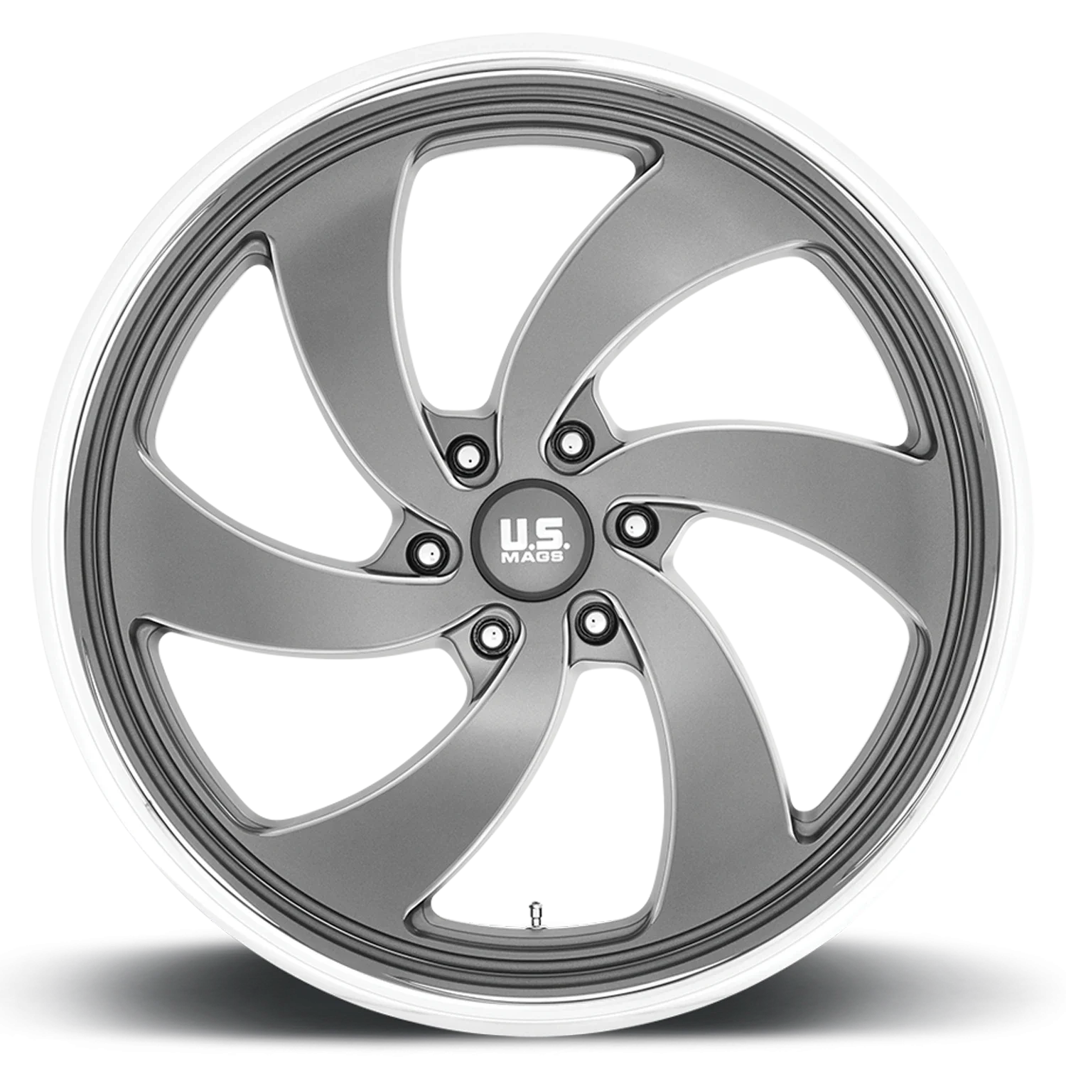 US Mags Desperado 6 U133 24x10 6x135 +25 Gray - Image 3