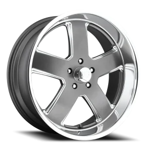 US Mags Hustler U118 20x9.5 5x127 +1 Gray