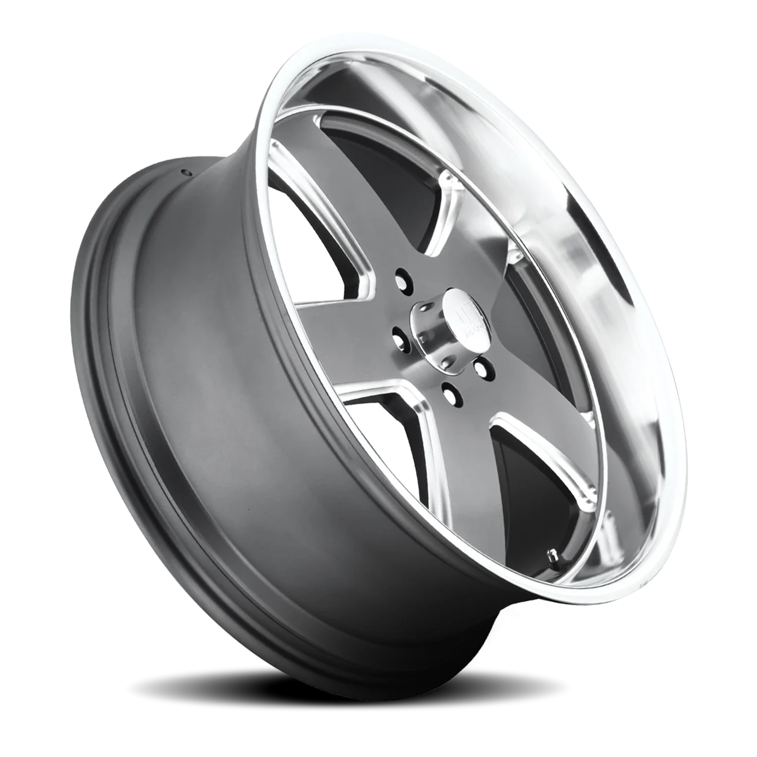 US Mags Hustler U118 20x9.5 5x127 +1 Gray - Image 2