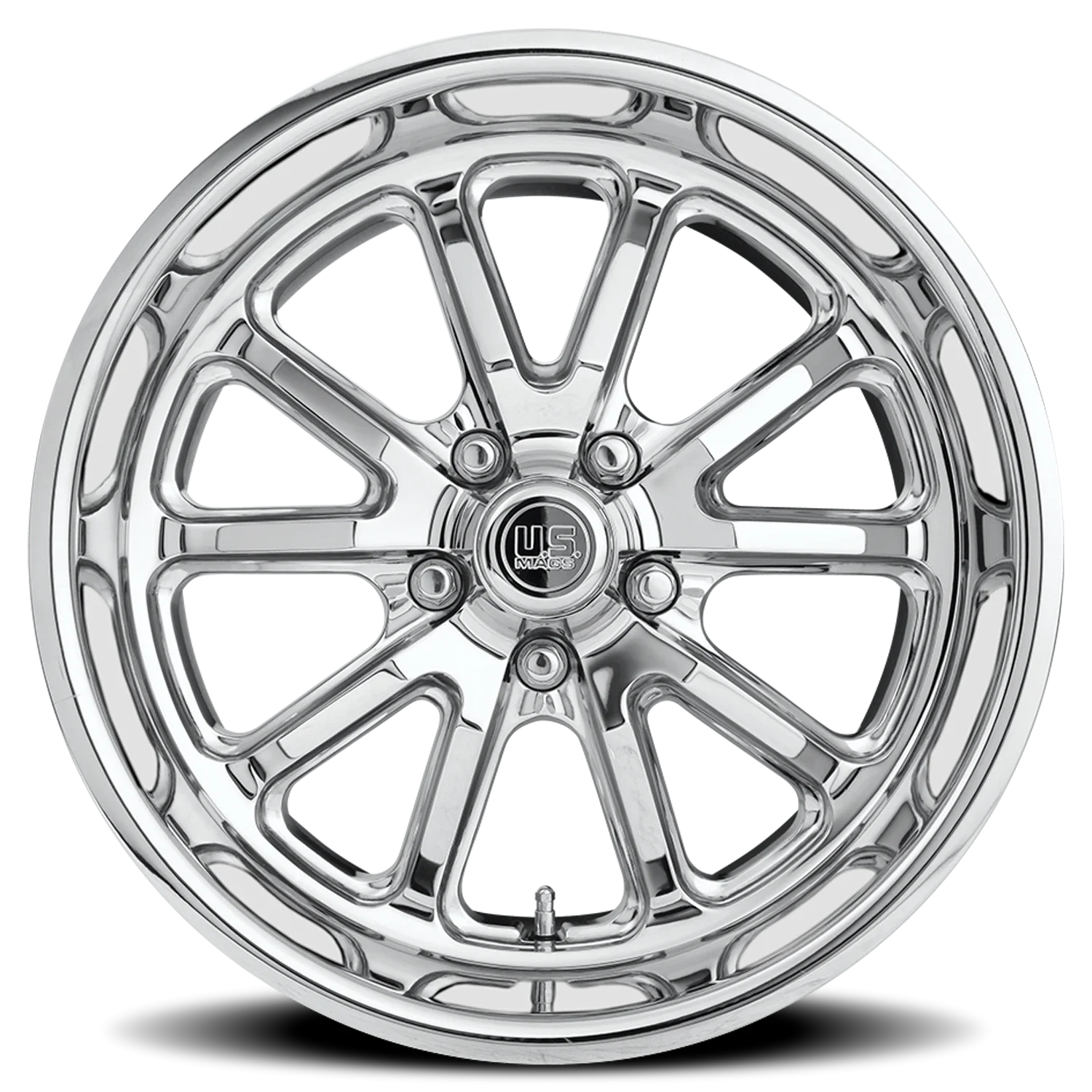 US Mags Rambler U110 15x7 5x114.3 +1 Chrome - Image 3