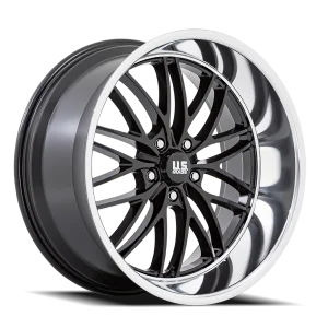 US Mags Santa Cruz U138 20x10 5x120.65 +6 Black