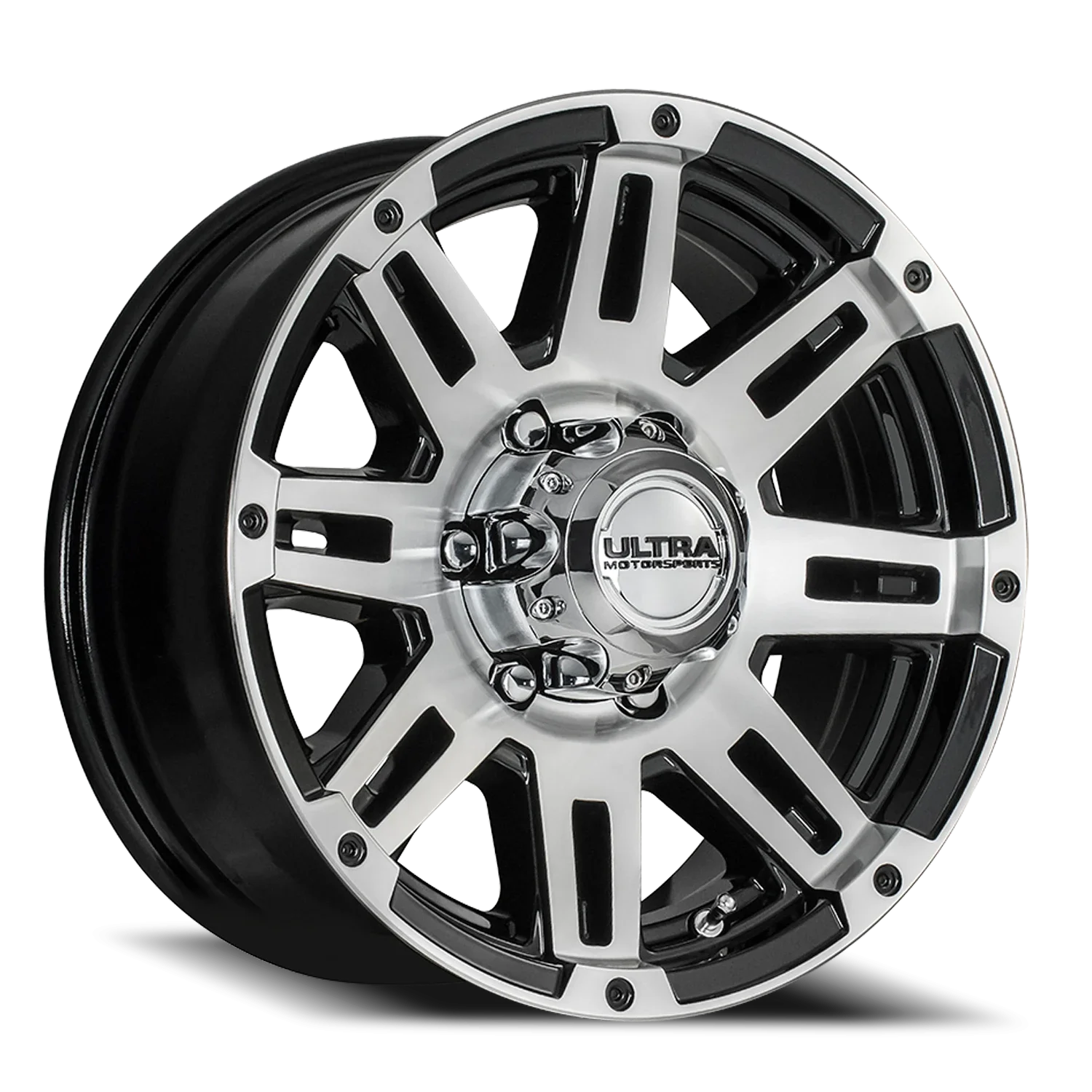 Ultra Machine Trailer 226 15x6 5x114.3 Black