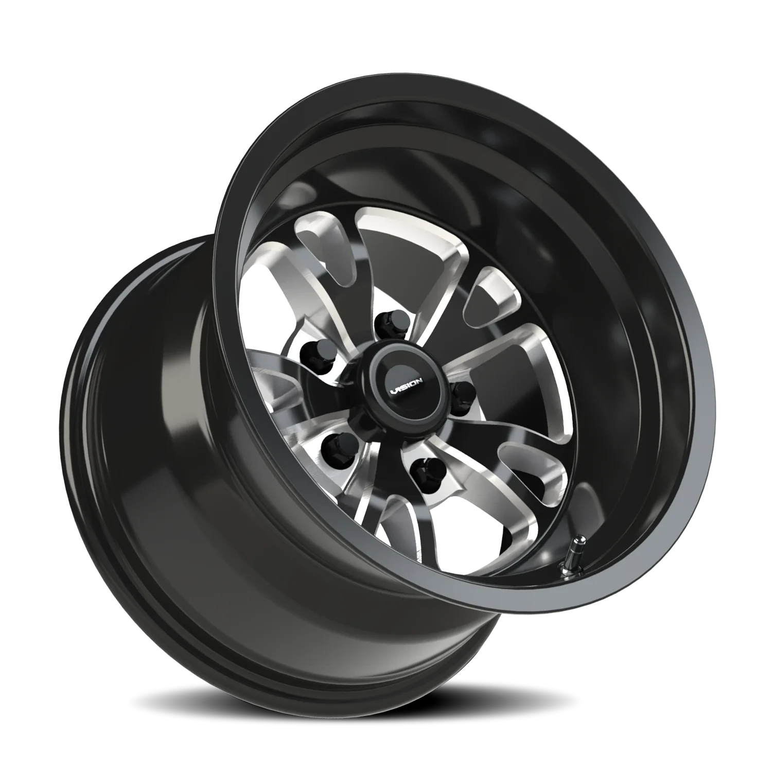 Vision 149 15x8 5x127 Black - Image 2