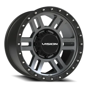 Vision 354 Manx 2 SGBL 18x9 8x170 -12 Gray
