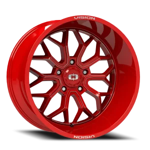 Vision 402 20x9 5x127 +10 Red