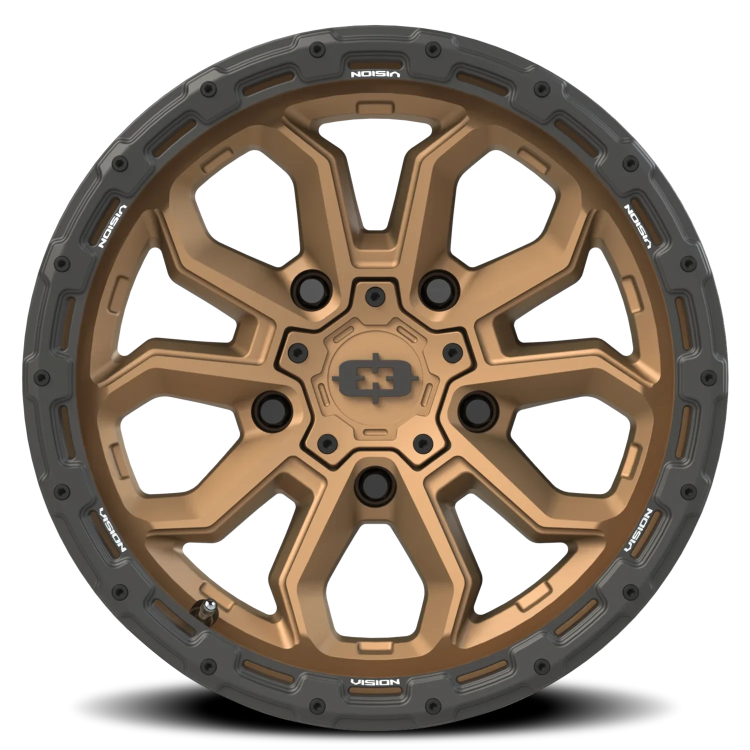 Vision 405 17x9 5x114.3 +12 Bronze - Image 3
