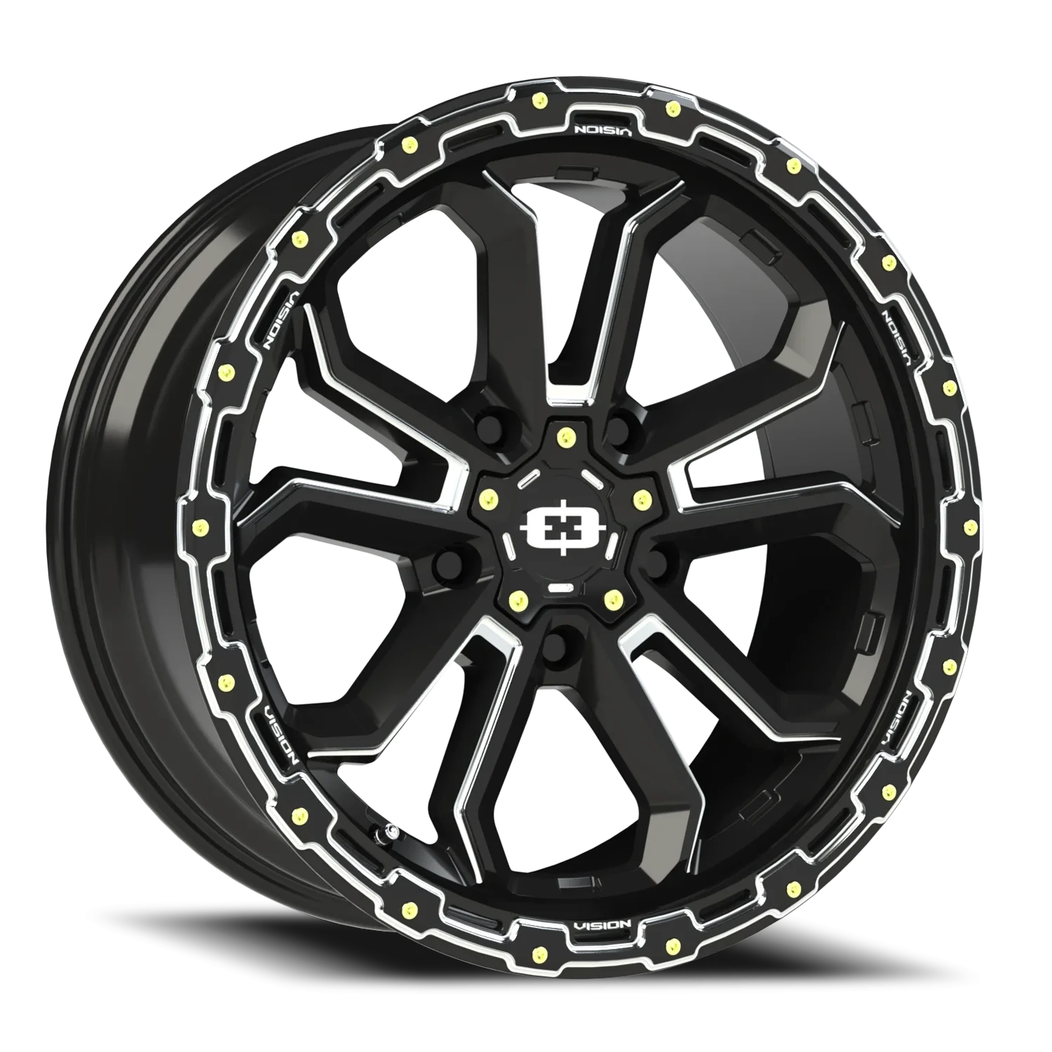 Vision 405 20x9 5x139.7 +12 Black