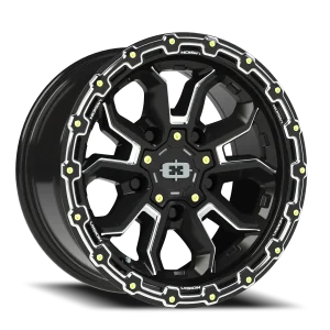 Vision 405 16x8 5x114.3 Black