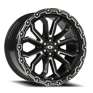 Vision 405 18x9 6x120 +12 Black