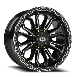Vision 405 20x9 8x180 +12 Black