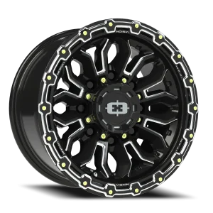 Vision 405 16x8 8x165.1 Black