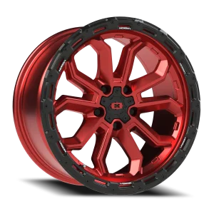 Vision 405 18x9 5x127 +12 Red