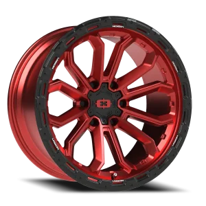 Vision 405 20x10 6x135 +5 Red